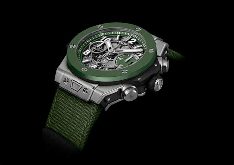 Hublot Big Bang Unico Titanium Green Ceramic Limited Edition